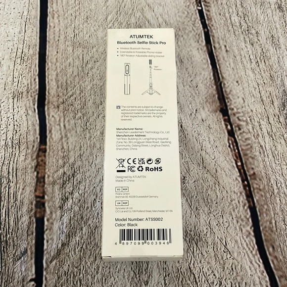 Nib! Atumek Bluetooth Selfie Stick Pro - Picture 1 of 4